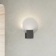 Nordlux Hester - wandverlichting - 20 x 9,25 x 25,5 cm - 3 stappen Moodmaker functie - 9,5W LED incl. - IP44 - zwart