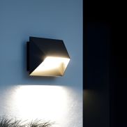 Nordlux Pontio - buiten wandverlichting - 27 x 9 x 19 cm - IP54 - zwart