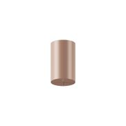 VK Lighting Aura - plafondrozet - Ø 8 x 11 cm - rose goud
