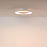 Lucide Foskal - plafondverlichting - Ø 21,5 x 5,2cm - 6W LED incl. - wit