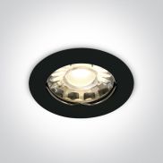 ONE Light Classic MR16 - inbouwspot - Ø 76 mm, Ø 63 mm inbouwmaat - zwart