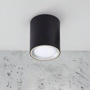 Nordlux Landon 14 - opbouwspot - 12,5 x 14 cm - 3 stappen Moodmaker functie - IP44 - 6,5W LED incl. - zwart