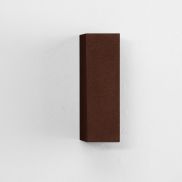Nova Luce Orion - buiten wandverlichting - 8 x 16 x 4,5 cm -  4W LED incl. - IP54 - corten