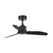 Faro Just Fan XS - plafondventilator met afstandsbediening - Ø 81 cm - mat zwart