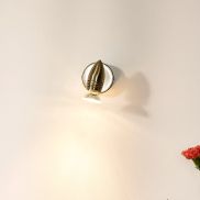 Lucide Caro - opbouwspot - 9 x 13 x 9 cm - 5W LED incl. - satijn chroom