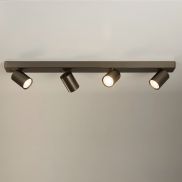 Projectlight Phoebe - opbouwspot 4L - 76 x 7 x 11 cm - brons