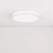 Nova Luce Wheel - plafondlamp - Ø 45 x 6 cm - 30W LED incl. - zandwit