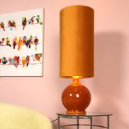 Lucide Esterad - vloerlamp - Ø 34 x 100 cm - okergeel