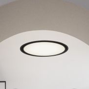 Nova Luce Perfect Profile Trimless - inbouwspot op afstandsbediening (incl.) - Ø 1045 mm, 1030 mm inbouwmaat - 120W dimbare LED incl. - 2700K-6000K - zwart