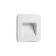 Faro Nase - inbouw wandverlichting - 9,4 x 5,7 x 9,4 cm - 2,9W LED incl. - IP44 - mat wit