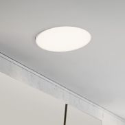 Nova Luce Perfect Profile Trimless - inbouwspot - Ø 600 mm, 670 mm inbouwmaat - 40W dimbare LED incl. - 3000K - wit