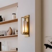 Nova Luce Juliet - wandlamp - 13 x 14,7 x 63 cm - goud