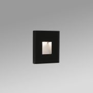 Faro Dart - inbouw wandverlichting - 8 x 3,6 x 8 cm - 2W LED incl. - IP65 - mat zwart