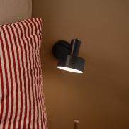 Nordlux Matis - bedlamp - Ø 12,5 x 17 x 27 cm - zwart