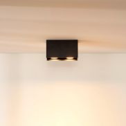 Lucide Bodi II - opbouwspot - 16,5 x 8,25 x 9,5 cm - zwart