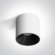 ONE Light Wall & Ceiling LED - opbouwspot 1L - Ø 10 x 10 cm - 18W LED incl. - wit