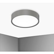 Century Italia Blanca Luxe - plafondlamp - Ø 40 x 7 cm - 24W LED incl. - grijs