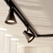 Nordlux Eik Link - rail spot GU10 - Ø 8,5 x 15,5 cm - zwart