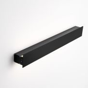 Nova Luce Path - buiten wandverlichting - 4,7 x 50 x 6 cm - 11W LED incl. - IP65 - zandzwart