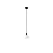Faro Tatawin S - hanglamp - Ø 18,4 x 208,1 cm - satijnzwart en glanswit