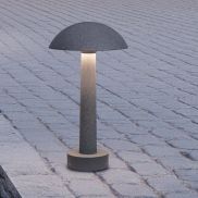 Nova Luce Tura - tuinpaal - Ø 20 x 35 cm - 7W LED incl. - IP65 - zwart