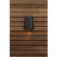 Lutec Ancor - buiten wandlamp - 11 x 9 x 14cm - IP54 - matzwart