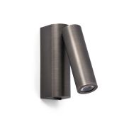 Faro Rob - wandverlichting met schakelaar - 3,5 x 15,5 x 11 cm - 3W LED incl. - brons