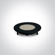 ONE Light Round Recessed Panels CCT V - inbouwspot - Ø 85 mm, Ø 70 mm inbouwmaat - 3W LED incl. - zwart - instelbare lichtkleur