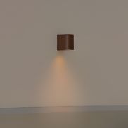 Nordlux Dion Single - buiten wandverlichting - 6,6 x 9 cm - IP44 - roestig