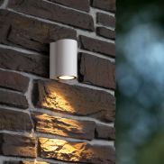 Lucide Akra - buiten wandverlichting - 5,5 x 6,5 x 10 cm -  6W LED incl. - IP54 - wit
