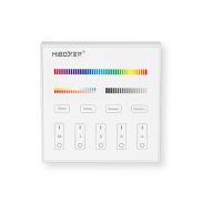 KLUS 4-zone magnetische wandbediening - RGB+CCT ledstrips - wit