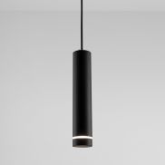 Nova Luce Esca - hanglamp - Ø 6 x 150 cm - zandzwart