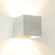 Artdelight Gymm - wandverlichting - 10 x 10 x 10 cm - aluminium