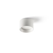 Faro Mizu - plafondlamp - Ø 9 x 6 cm - 8W LED incl. - mat wit