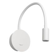 ETH Wiflex - wandlamp - oplaadbaar via USB-kabel - 3 stappen dimbaar - Ø 2,3 x 8 cm - 3W  LED incl. - wit