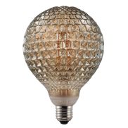 Nordlux Deco - Ø 12,5 x 17,7 cm - E27 - 2W niet dimbaar - 2200K - gerookt