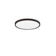Nova Luce Dixie CCT - plafondlamp - Ø 40 x 2,5 cm - 36W LED incl. - zandzwart