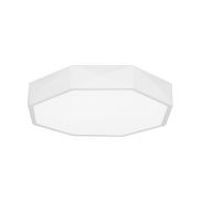 Nova Luce Eben - plafondverlichting - Ø 40 x 6 cm - 24W LED incl. - zandwit en mat wit