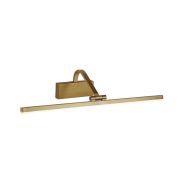 Searchlight LED Picture Lights - wandverlichting - 51 x 11 cm - 12W LED incl. - geborsteld goud