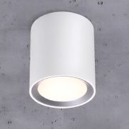 Nordlux Landon 14 - opbouwspot - Ø 12,5 x 14 cm - 6,5W LED incl. - IP44 - wit