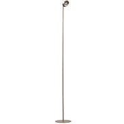 ETH Jake Round - vloerlamp - Ø 20 x 154 cm - 3 stappen dimbaar - 9W LED incl. - bruin