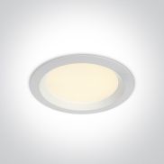 ONE Light UGR19 CCT V Range - inbouwspot - Ø 135 x 48 mm - 13W LED incl. - IP44 - wit