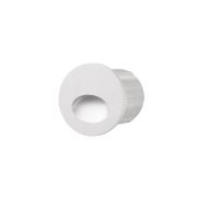 Nova Luce Circe - inbouw wandverlichting - Ø 7 x 6,5 cm - 3W LED incl. - IP54 - zandwit