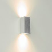 Artdelight Dante - wandverlichting - 6,7 x 6,7 x 15,4 cm - aluminium
