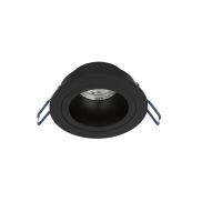 Nova Luce Take - inbouwspot - Ø 92 mm, Ø 76 mm inbouwmaat  - zandzwart
