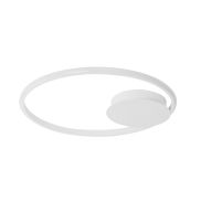 Nova Luce Fuline - plafondverlichting - Ø 50 x 5 cm - 32W dimbare LED incl. - zandwit
