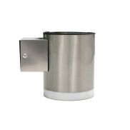 Integral LED True - buiten wandlamp op zonne-energie met sensor - 8 x 10 x 11,5 cm - 1,2W LED incl. - IP65 - roestvrij staal