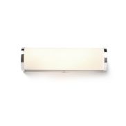 Faro Danubio - wandverlichting - 28,5 x 8 x 9 cm - 9W LED incl. - IP44 - glanzend chroom