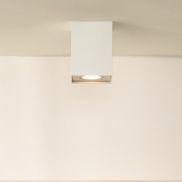 Lucide Tube square - opbouwspot - 9,6 x 9,6 x 12,5 cm - wit