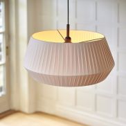 Nordlux Dicte 53 - hanglamp - Ø 53 x 29 cm - beige